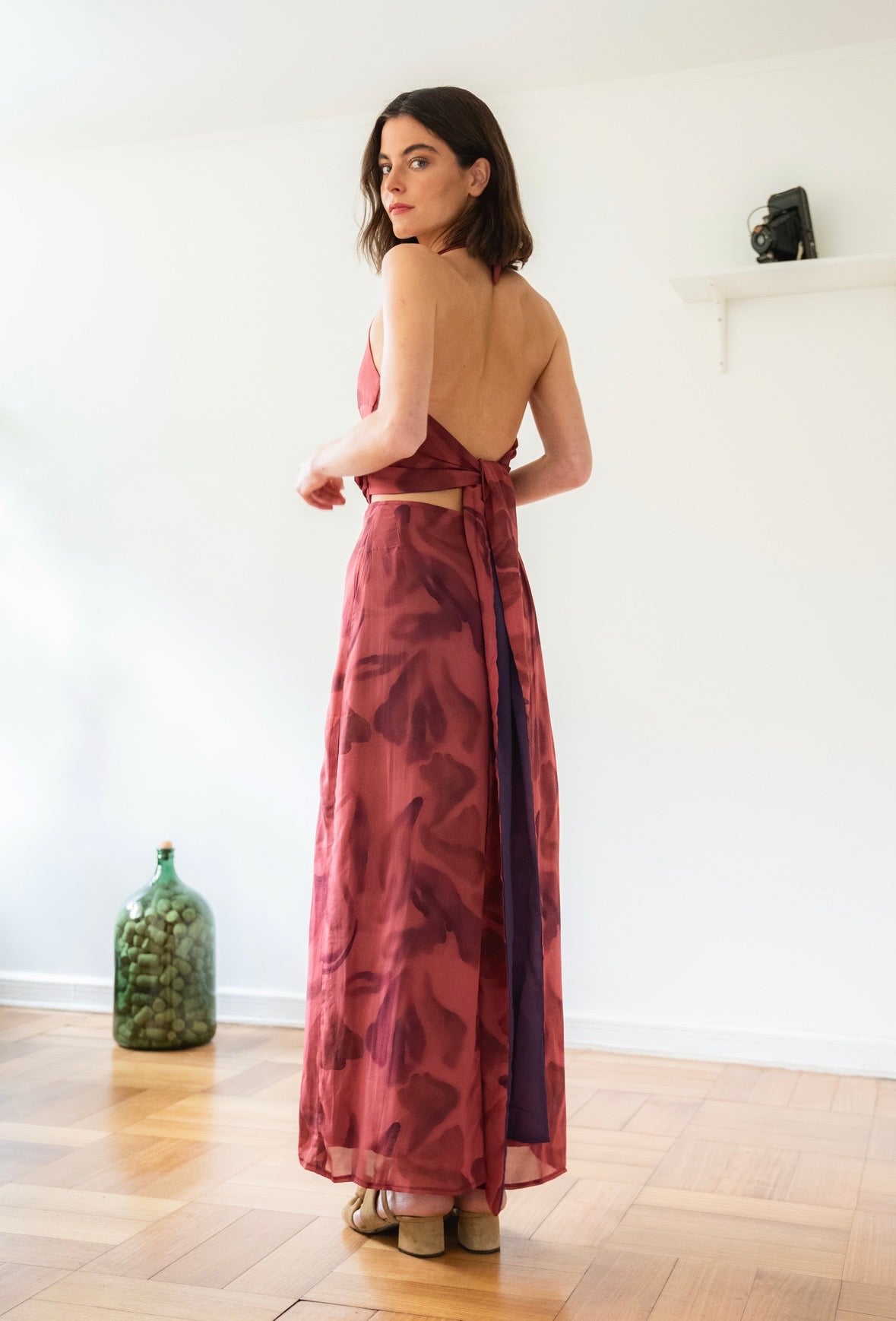 Top Rosa Burgundy
