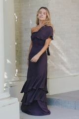 Vestido Hibiscus Chocolate