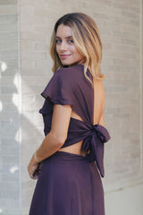 Vestido Hibiscus Chocolate