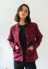 Chaqueta Amelié Burgundy