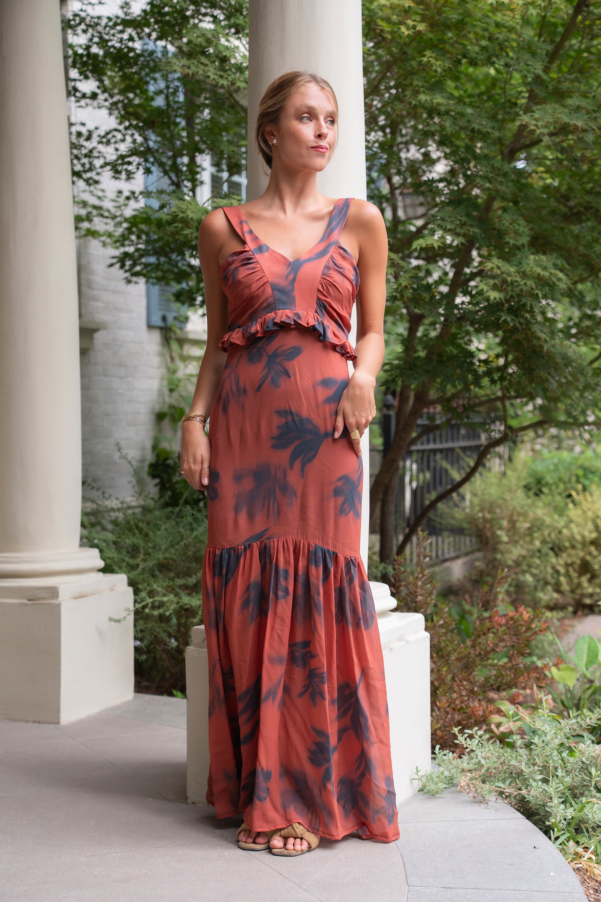 Vestido Tulipán Caf