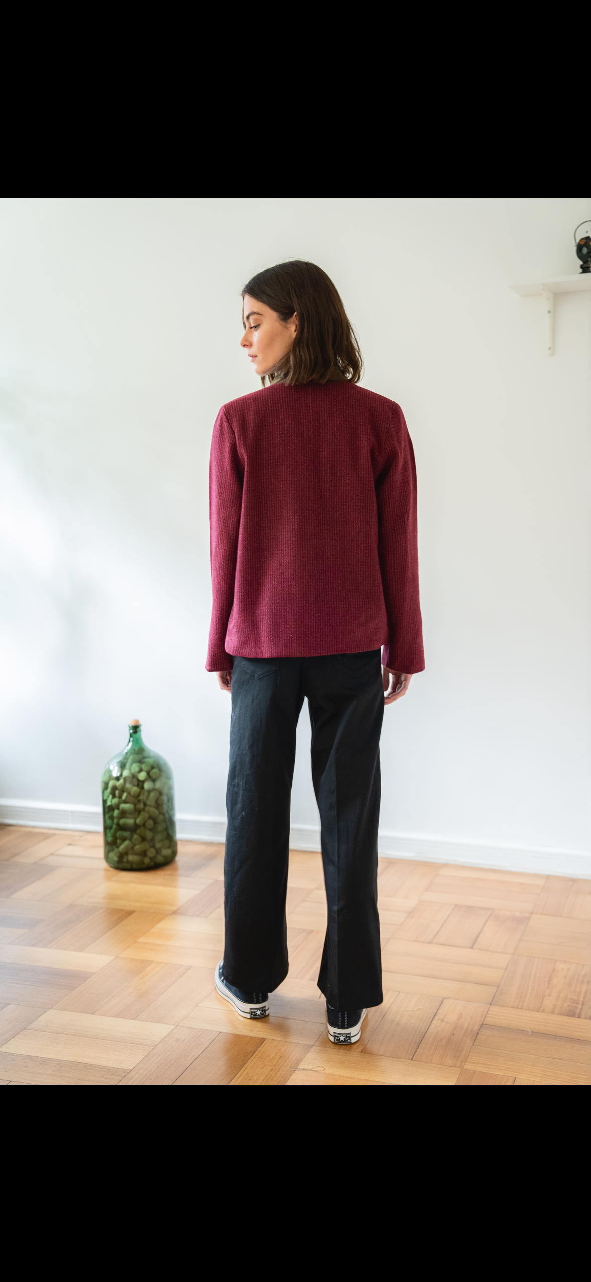 Chaqueta Amelié Burgundy