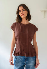 Blusa Chloé Caf