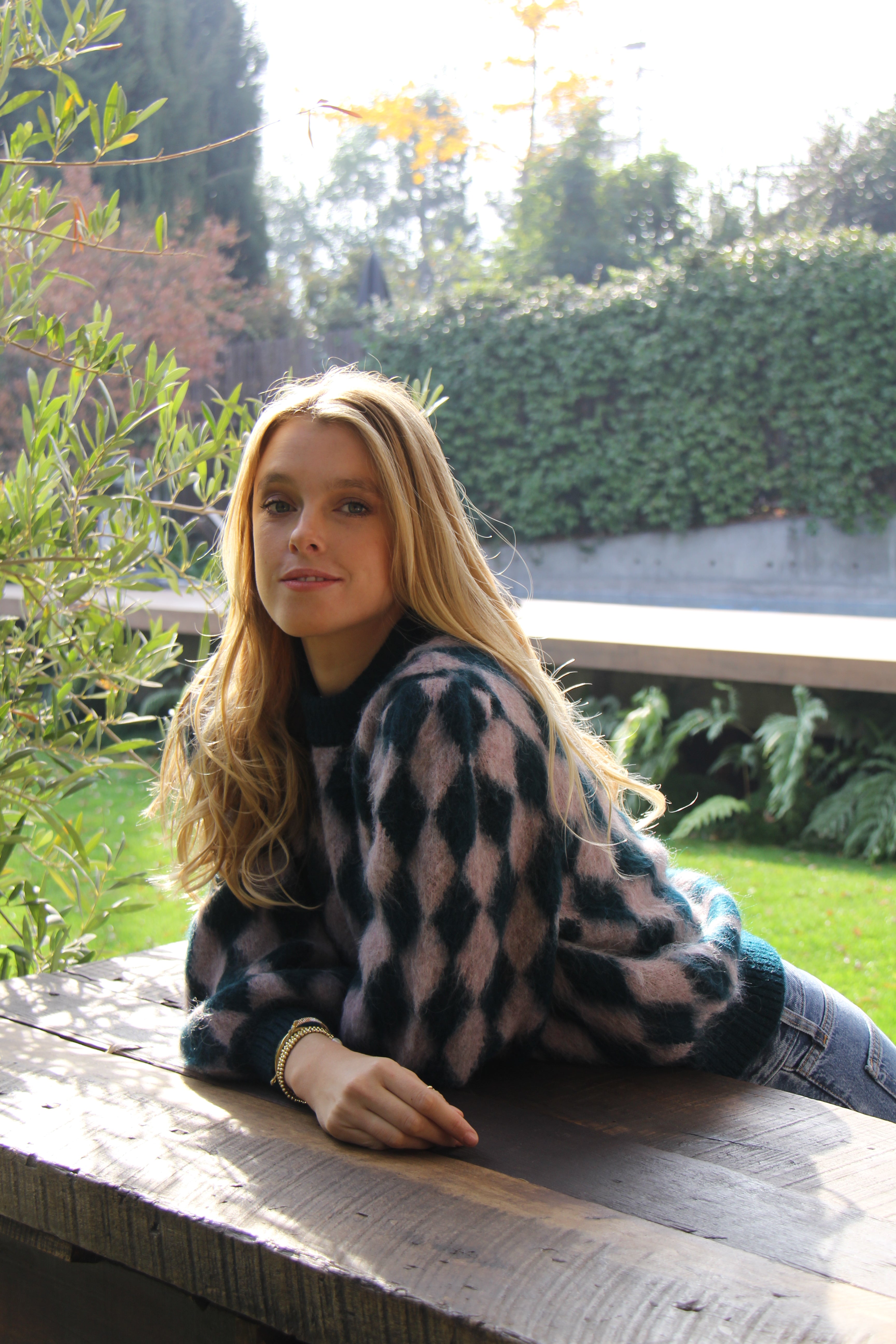 Sweater Alpaca Rombe