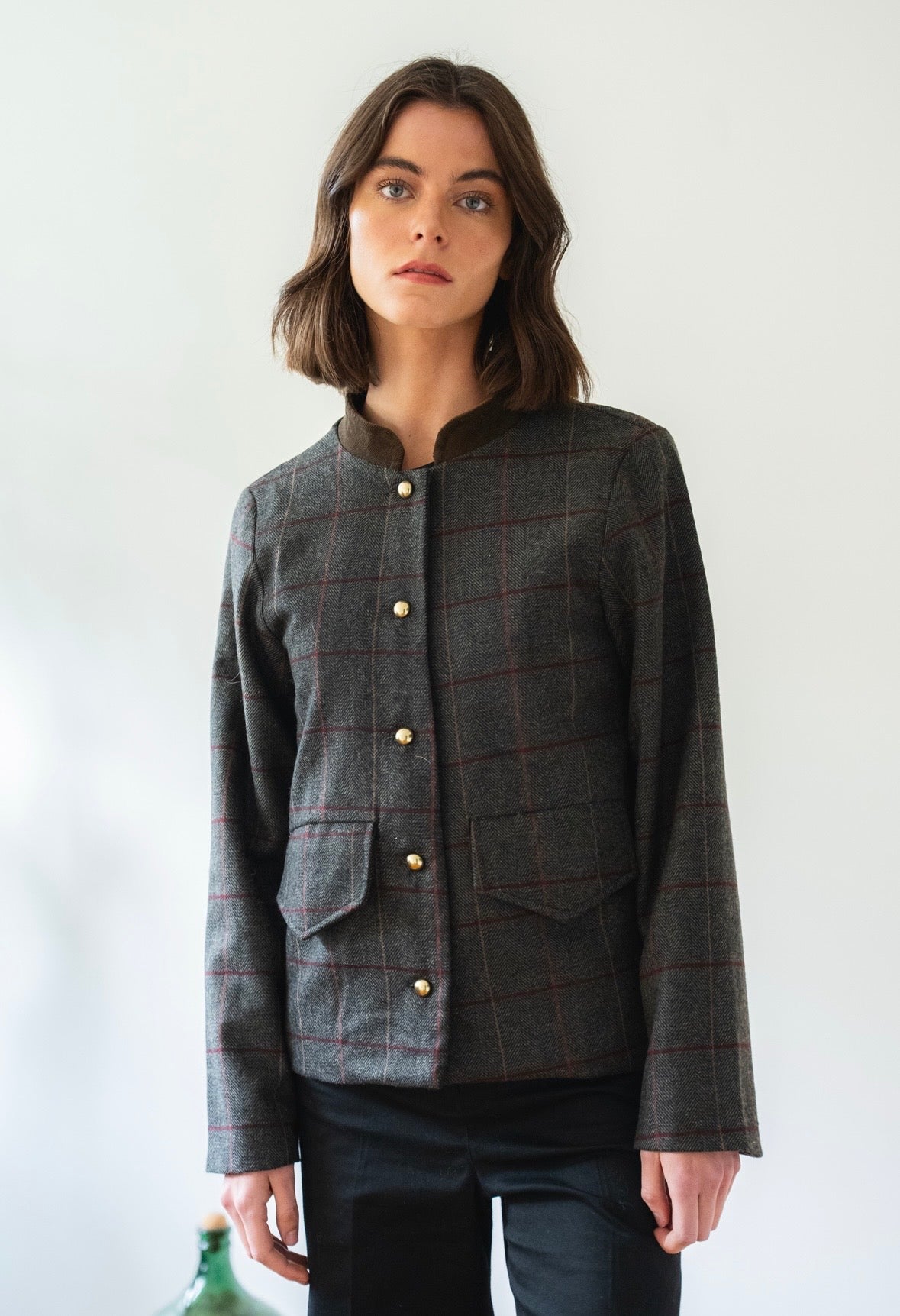 Chaqueta Amelié Cuadros