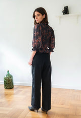 Blusa Louise Noir