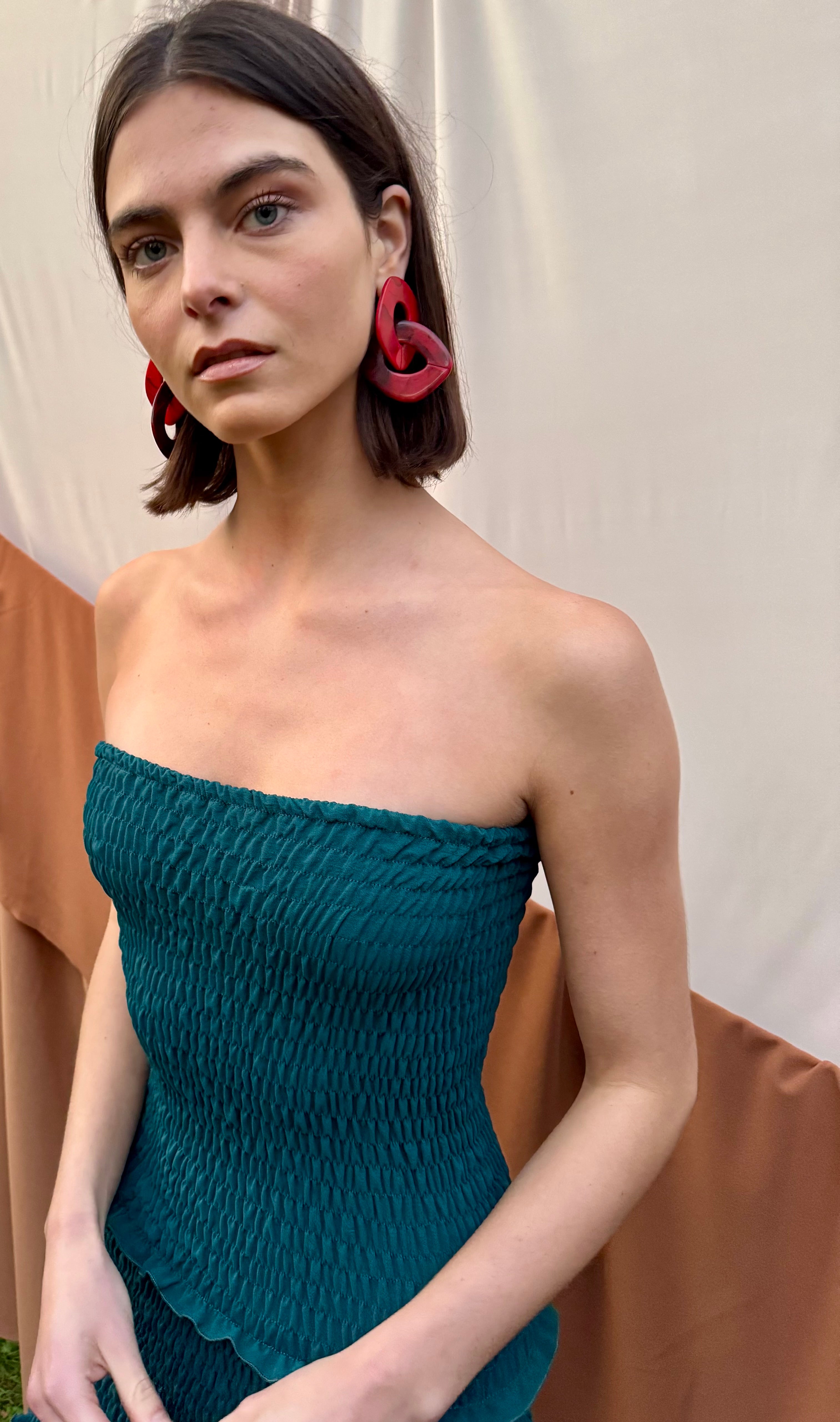 Aros Girasole Rojo