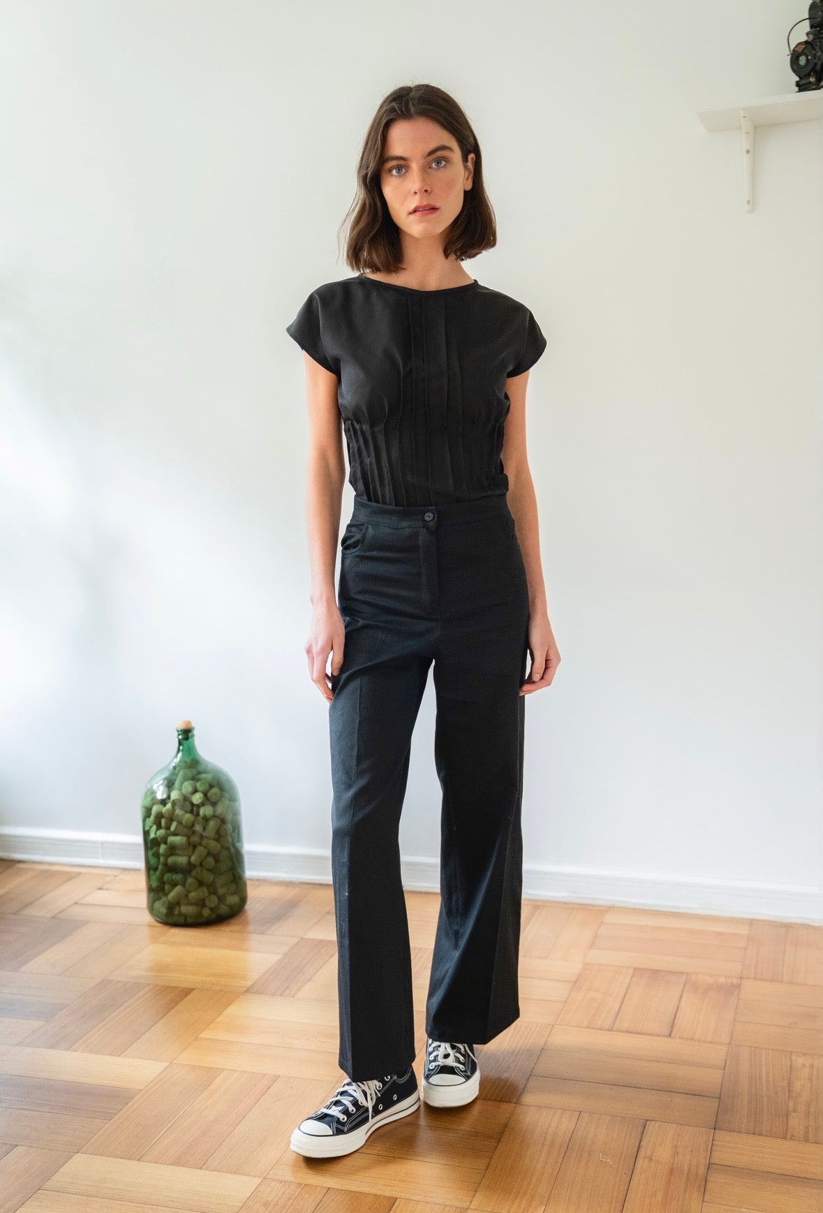 Blusa Chloé Noir