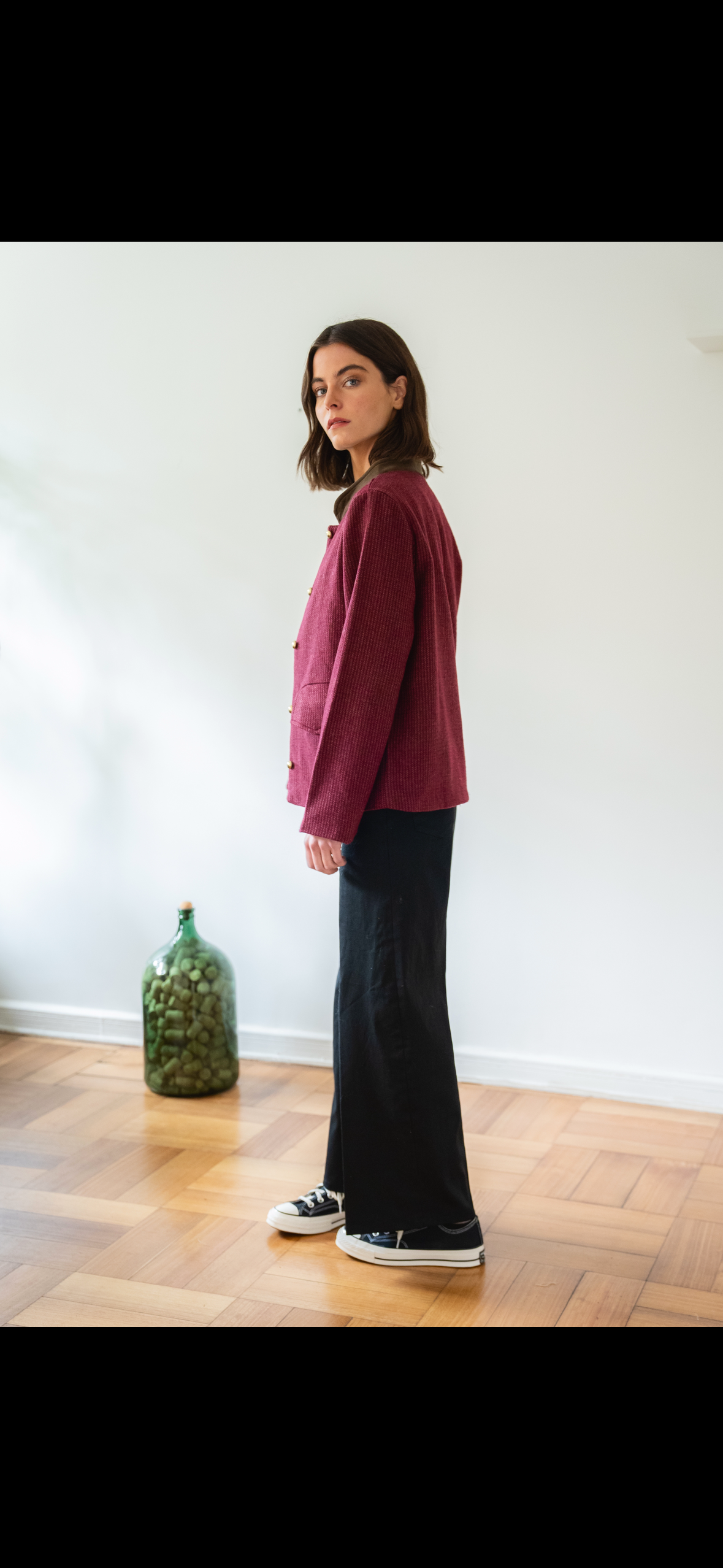 Chaqueta Amelié Burgundy