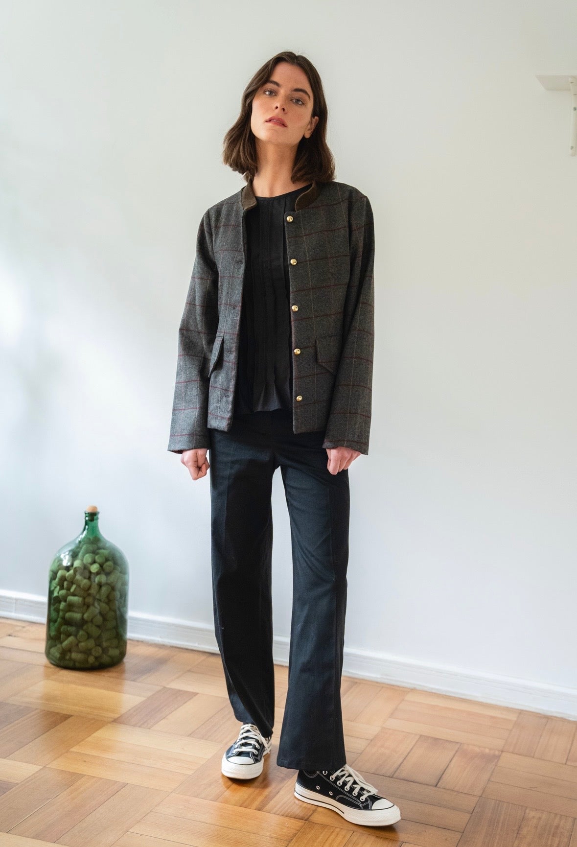 Chaqueta Amelié Cuadros