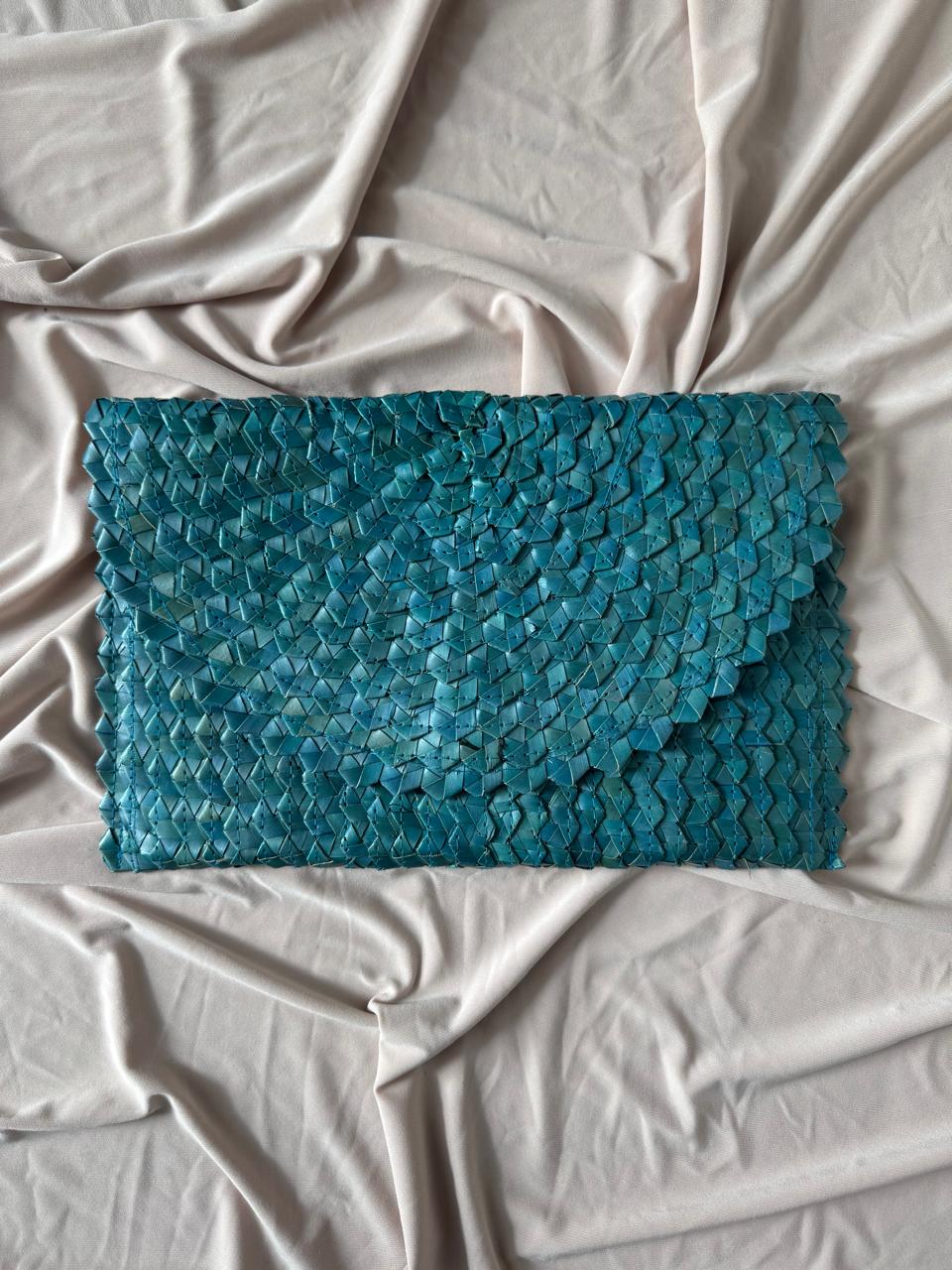 Cartera Pura Celeste