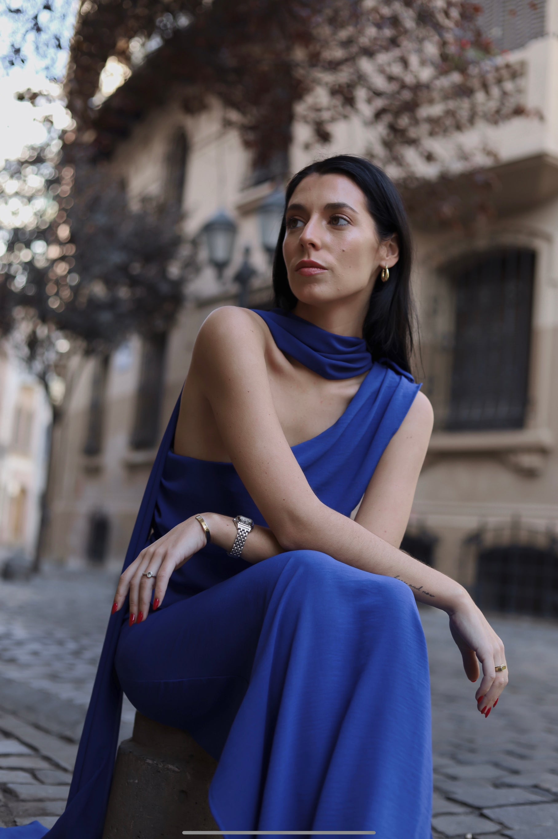 Vestido Chiff Blue. Última unidad!